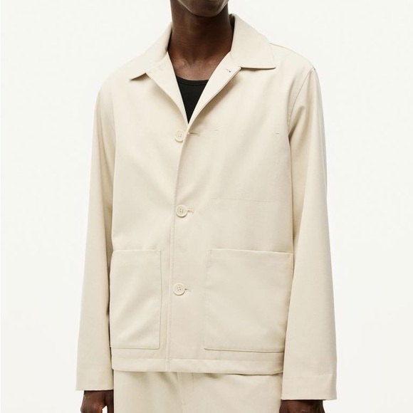 H&M Tan Overshirt in Medium - Picture 6 of 7